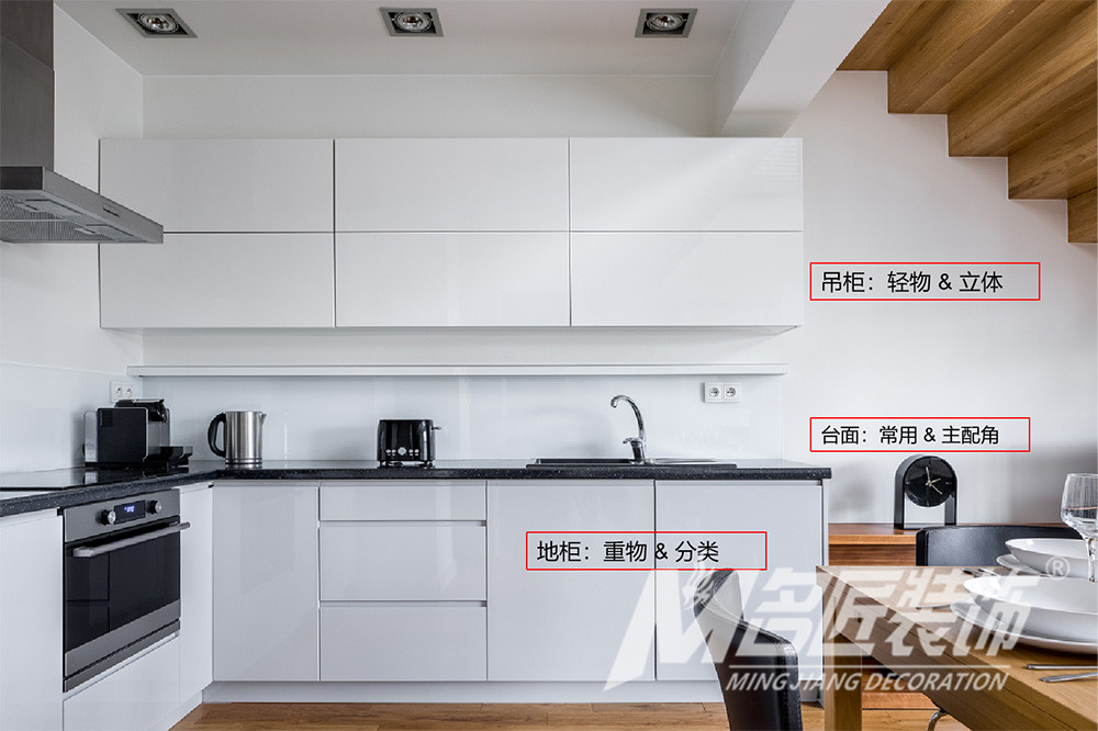 漳州厨房室内装修设计规划，让空间扩容提升厨房的收纳能力